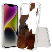 Dairy Cow Fur Print Slim Cover For Apple iPhone  (16,15,14,13,12, SE, Pro, Max, Plus), Print in USA