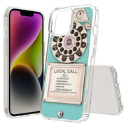 Telephone 01 Print Slim Cover For Apple iPhone  (16,15,14,13,12, SE, Pro, Max, Plus), Print in USA