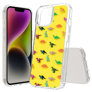 Dinasour 2 Print Slim Cover For Apple iPhone  (16,15,14,13,12, SE, Pro, Max, Plus), Print in USA