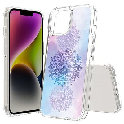 Elegant Mandala Print Slim Cover For Apple iPhone  (16,15,14,13,12, SE, Pro, Max, Plus), Print in USA