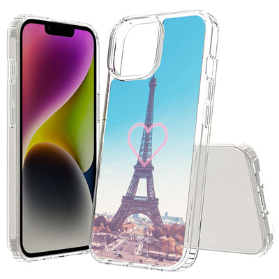 Fall in Paris Print Slim Cover For Apple iPhone  (16,15,14,13,12, SE, Pro, Max, Plus), Print in USA