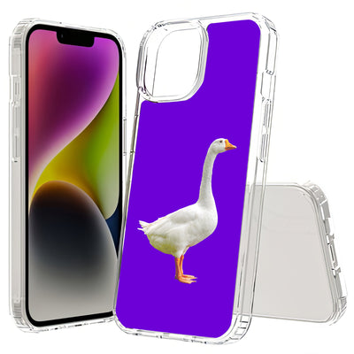 Goose Photo Print Slim Cover For Apple iPhone  (16,15,14,13,12, SE, Pro, Max, Plus), Print in USA