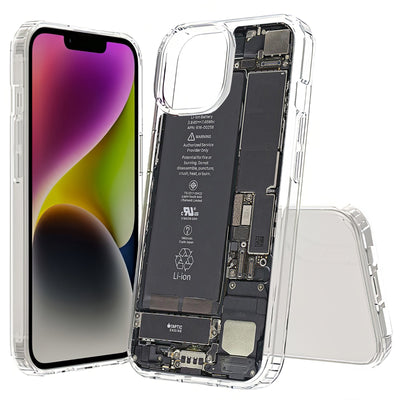 Phone Battery Print Slim Cover For Apple iPhone  (16,15,14,13,12, SE, Pro, Max, Plus), Print in USA