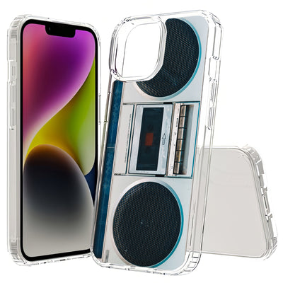 Old Radio Print Slim Cover For Apple iPhone  (16,15,14,13,12, SE, Pro, Max, Plus), Print in USA