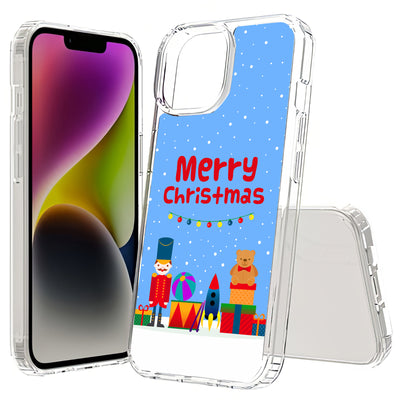 Christmas Toy Print Slim Cover For Apple iPhone  (16,15,14,13,12, SE, Pro, Max, Plus), Print in USA