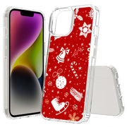 Christmas 2 Print Slim Cover For Apple iPhone  (16,15,14,13,12, SE, Pro, Max, Plus), Print in USA