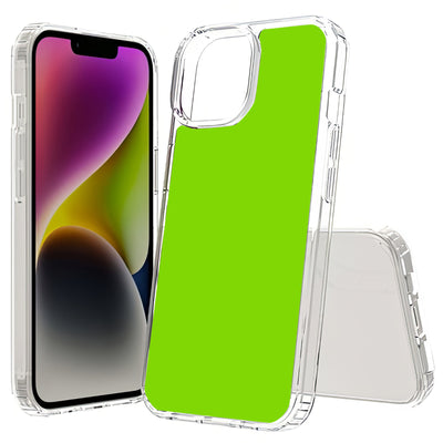 Yellow Green Print Slim Cover For Apple iPhone  (16,15,14,13,12, SE, Pro, Max, Plus), Print in USA