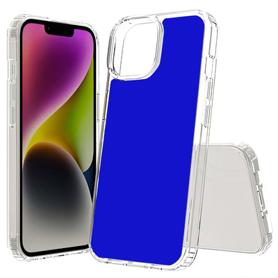 Royal Blue Print Slim Cover For Apple iPhone  (16,15,14,13,12, SE, Pro, Max, Plus), Print in USA