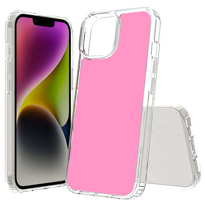 Pink Print Slim Cover For Apple iPhone  (16,15,14,13,12, SE, Pro, Max, Plus), Print in USA