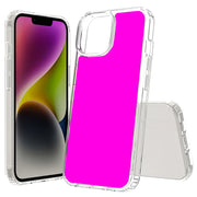 Fuchsia Print Slim Cover For Apple iPhone  (16,15,14,13,12, SE, Pro, Max, Plus), Print in USA