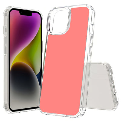 Coral Print Slim Cover For Apple iPhone  (16,15,14,13,12, SE, Pro, Max, Plus), Print in USA