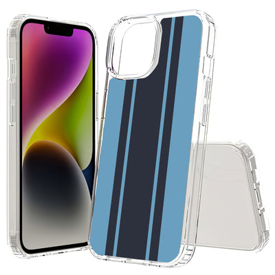 Race Stripe 14 Print Slim Cover For Apple iPhone  (16,15,14,13,12, SE, Pro, Max, Plus), Print in USA