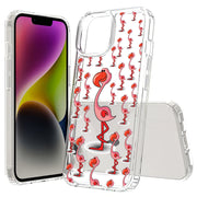 Flamingo One Print Slim Cover For Apple iPhone  (16,15,14,13,12, SE, Pro, Max, Plus), Print in USA