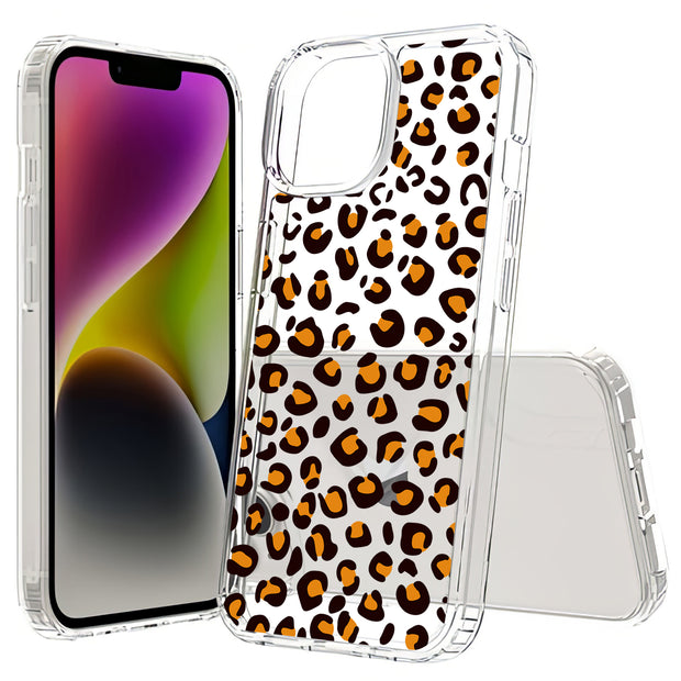 Leopard 1 Print Slim Cover For Apple iPhone  (16,15,14,13,12, SE, Pro, Max, Plus), Print in USA