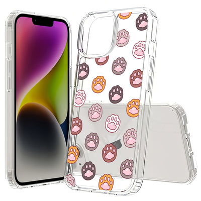 Cat Paw 3 Print Slim Cover For Apple iPhone  (16,15,14,13,12, SE, Pro, Max, Plus), Print in USA