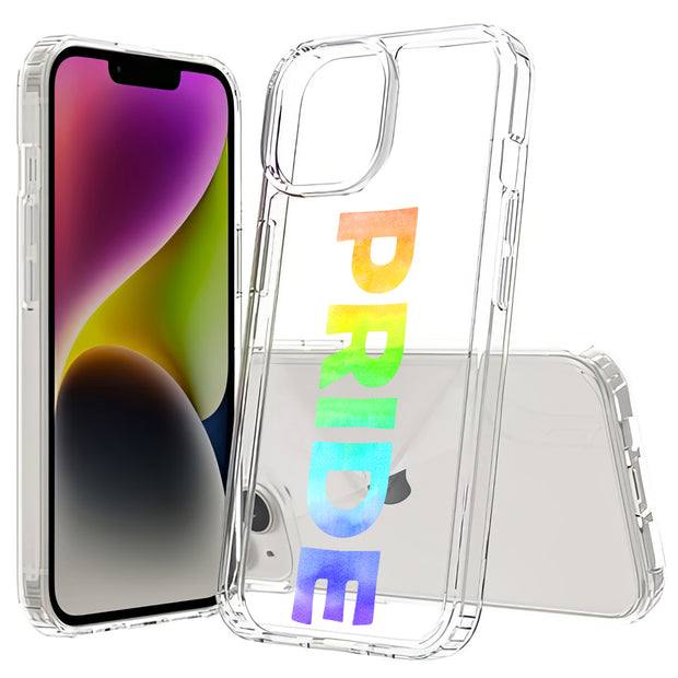 Rainbow Pride 1 Print Slim Cover For Apple iPhone  (16,15,14,13,12, SE, Pro, Max, Plus), Print in USA