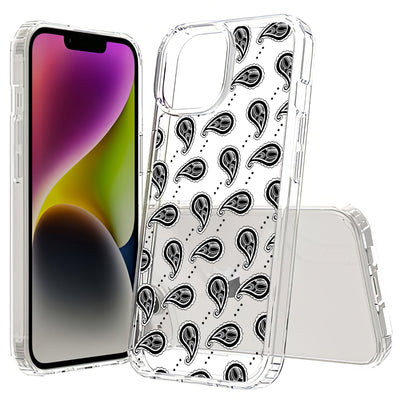 Black Bandana 3 Print Slim Cover For Apple iPhone  (16,15,14,13,12, SE, Pro, Max, Plus), Print in USA