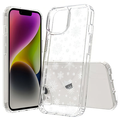 Snowflake 1 Print Slim Cover For Apple iPhone  (16,15,14,13,12, SE, Pro, Max, Plus), Print in USA