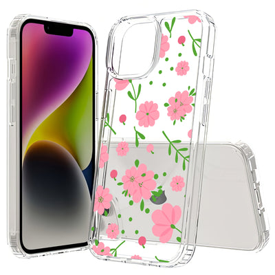 Flower 3 Print Slim Cover For Apple iPhone  (16,15,14,13,12, SE, Pro, Max, Plus), Print in USA