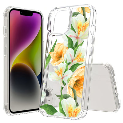 Flower 10 Print Slim Cover For Apple iPhone  (16,15,14,13,12, SE, Pro, Max, Plus), Print in USA