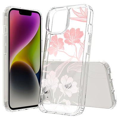 Flower 12 Print Slim Cover For Apple iPhone  (16,15,14,13,12, SE, Pro, Max, Plus), Print in USA