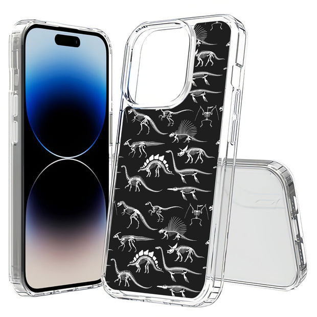 Dinosaur 3 Print Slim Cover For Apple iPhone  (16,15,14,13,12, SE, Pro, Max, Plus), Print in USA