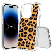 Leopard Fur 4 Print Slim Cover For Apple iPhone  (16,15,14,13,12, SE, Pro, Max, Plus), Print in USA