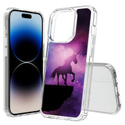 Unicorn Galaxy Print Slim Cover For Apple iPhone  (16,15,14,13,12, SE, Pro, Max, Plus), Print in USA