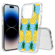 Pineapple 1 Print Slim Cover For Apple iPhone  (16,15,14,13,12, SE, Pro, Max, Plus), Print in USA