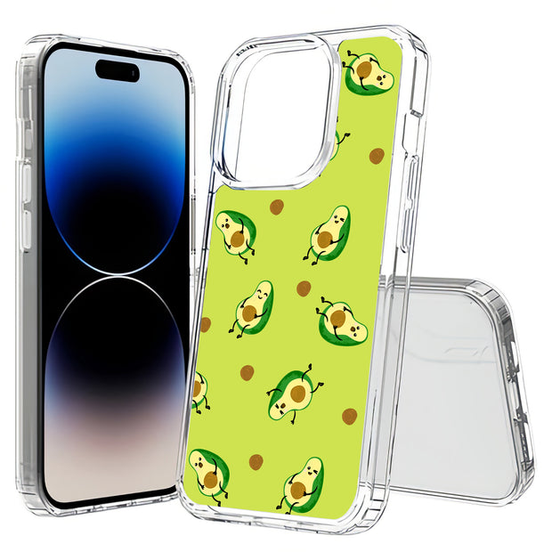 Avocado 2 Print Slim Cover For Apple iPhone  (16,15,14,13,12, SE, Pro, Max, Plus), Print in USA