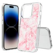 Glossy Marble Print Slim Cover For Apple iPhone  (16,15,14,13,12, SE, Pro, Max, Plus), Print in USA