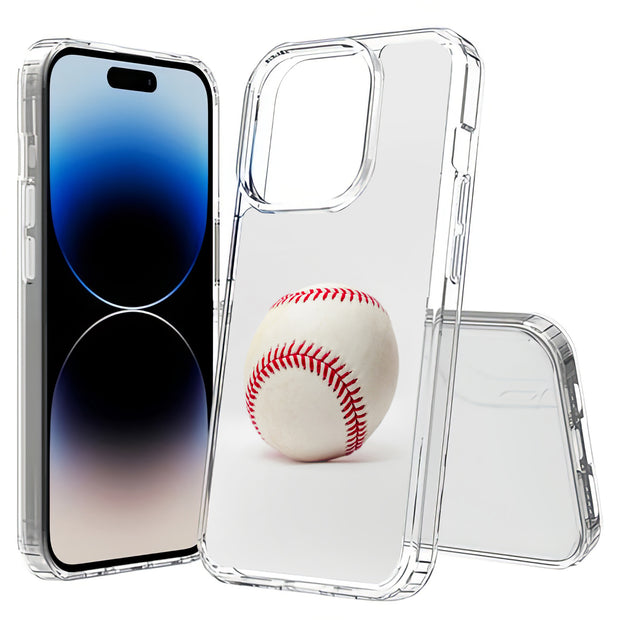 Baseball Sport Print Slim Cover For Apple iPhone  (16,15,14,13,12, SE, Pro, Max, Plus), Print in USA