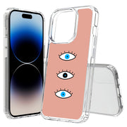 Evil Eye Blue Print Slim Cover For Apple iPhone  (16,15,14,13,12, SE, Pro, Max, Plus), Print in USA