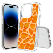 Giraffe Fur Print Slim Cover For Apple iPhone  (16,15,14,13,12, SE, Pro, Max, Plus), Print in USA