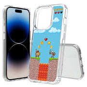 Retro Games 3 Print Slim Cover For Apple iPhone  (16,15,14,13,12, SE, Pro, Max, Plus), Print in USA