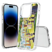 Gathering Party Print Slim Cover For Apple iPhone  (16,15,14,13,12, SE, Pro, Max, Plus), Print in USA