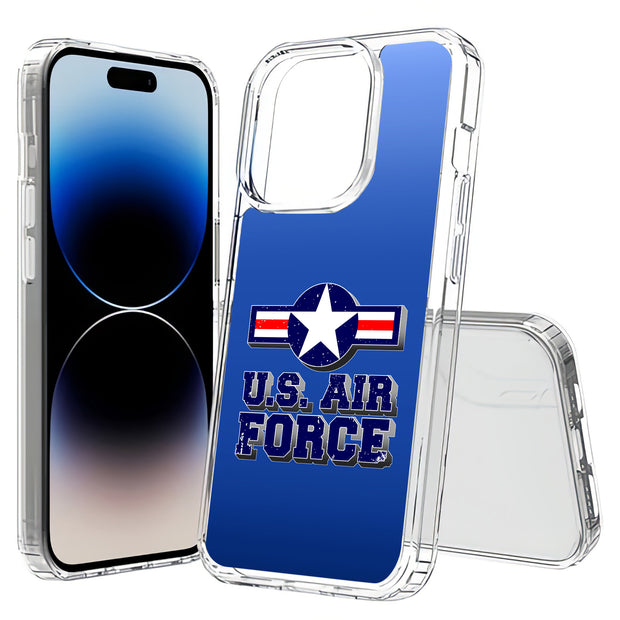 US Air Force 1 Print Slim Cover For Apple iPhone  (16,15,14,13,12, SE, Pro, Max, Plus), Print in USA