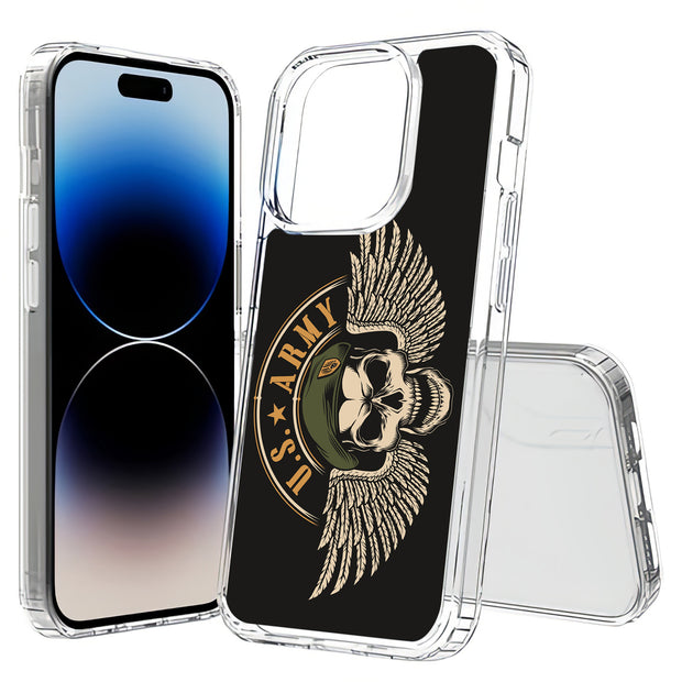 US Army 3 Print Slim Cover For Apple iPhone  (16,15,14,13,12, SE, Pro, Max, Plus), Print in USA