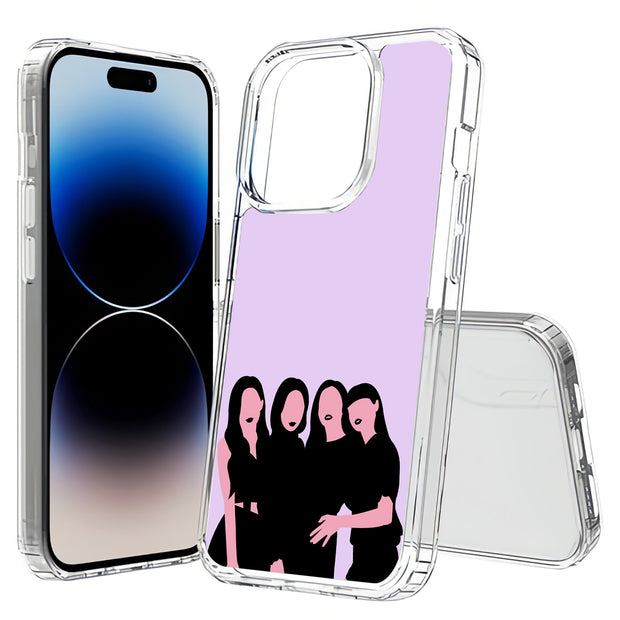 Blackpink 4 Print Slim Cover For Apple iPhone  (16,15,14,13,12, SE, Pro, Max, Plus), Print in USA