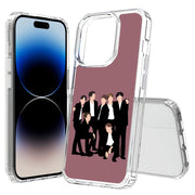 BTS Bangtan 15 Print Slim Cover For Apple iPhone  (16,15,14,13,12, SE, Pro, Max, Plus), Print in USA