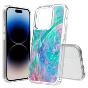 Opal Marble 6 Print Slim Cover For Apple iPhone  (16,15,14,13,12, SE, Pro, Max, Plus), Print in USA