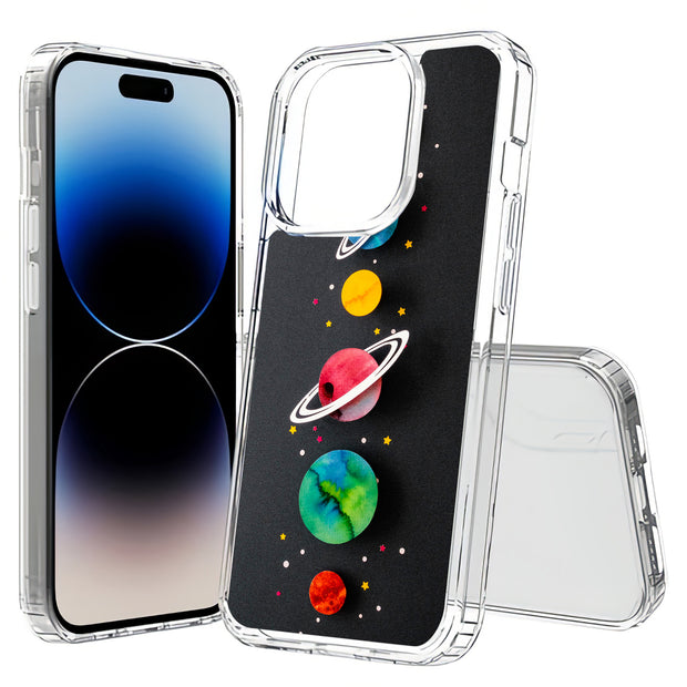 Stars Planet 13 Print Slim Cover For Apple iPhone  (16,15,14,13,12, SE, Pro, Max, Plus), Print in USA