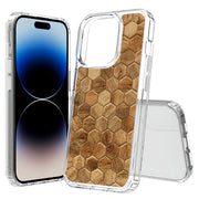 Wood 8 Print Slim Cover For Apple iPhone  (16,15,14,13,12, SE, Pro, Max, Plus), Print in USA