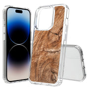 Wood 18 Print Slim Cover For Apple iPhone  (16,15,14,13,12, SE, Pro, Max, Plus), Print in USA