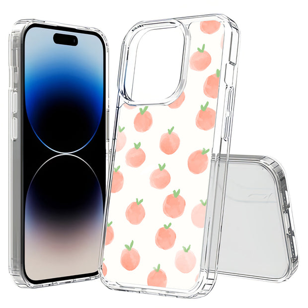 Orange Painting Print Slim Cover For Apple iPhone  (16,15,14,13,12, SE, Pro, Max, Plus), Print in USA
