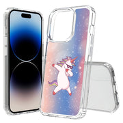 Unicorn Dab Print Slim Cover For Apple iPhone  (16,15,14,13,12, SE, Pro, Max, Plus), Print in USA