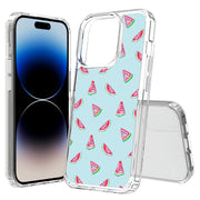 Watermelon 01 Print Slim Cover For Apple iPhone  (16,15,14,13,12, SE, Pro, Max, Plus), Print in USA