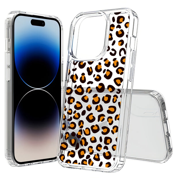 Leopard 1 Print Slim Cover For Apple iPhone  (16,15,14,13,12, SE, Pro, Max, Plus), Print in USA