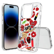 Fashion Collage Print Slim Cover For Apple iPhone  (16,15,14,13,12, SE, Pro, Max, Plus), Print in USA