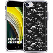 Dinosaur 3 Print Slim Cover For Apple iPhone  (16,15,14,13,12, SE, Pro, Max, Plus), Print in USA